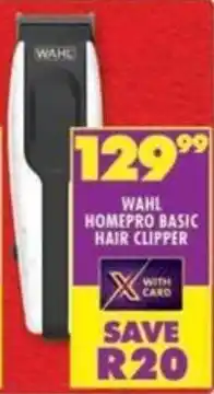 Shoprite Wahl homepro basic hair clipper offer