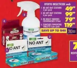 Shoprite Efekto insecticide offer