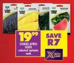 Shoprite Starke ayres seeds offer