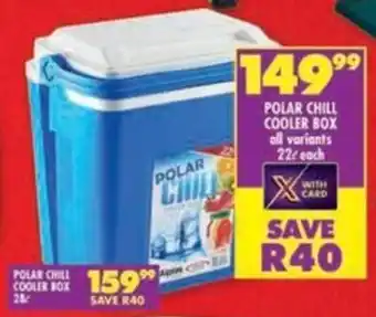 Shoprite Polar chill cooler box offer