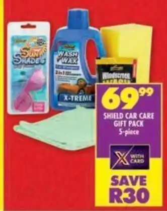 Shoprite Shield car care gift pack offer