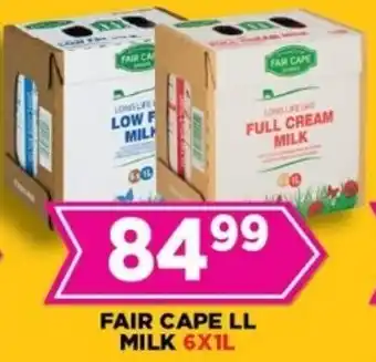 Goal Supermarket Fair cape long life milk offer