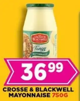 Goal Supermarket Crosse & blackwell mayonnaise offer
