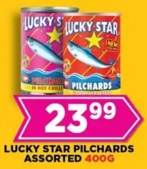 Goal Supermarket Lucky star pilchards assorted offer