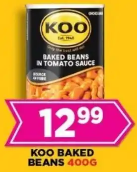 Goal Supermarket Koo baked beans offer