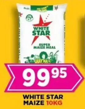 Goal Supermarket White star maize meal offer