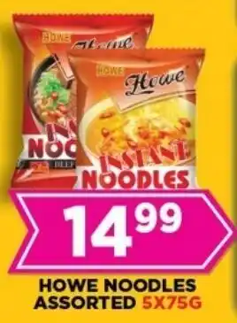 Goal Supermarket Howe noodles assorted offer