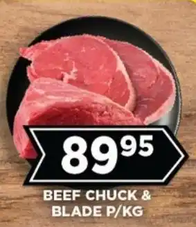 Goal Supermarket Beef chuck & blade offer