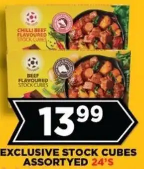 Goal Supermarket Exclusive stock cubes assorted offer