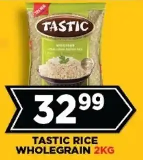 Goal Supermarket Tastic rice wholegrain offer