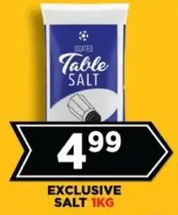 Goal Supermarket Exclusive salt offer
