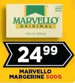 Goal Supermarket Marvello margerine offer