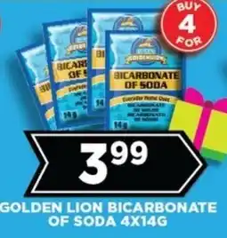 Goal Supermarket Golden lion bicarbonate of soda offer