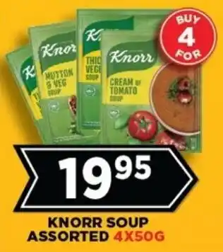 Goal Supermarket Knorr soup assorted offer