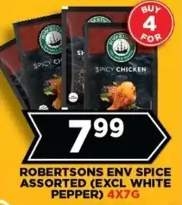 Goal Supermarket Robertsons env spice assorted offer