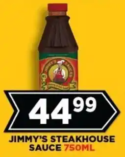 Goal Supermarket Jimmy's steakhouse sauce offer