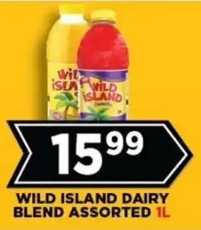Goal Supermarket Wild island dairy blend assorted offer