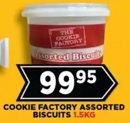 Goal Supermarket Cookie factory assorted biscuits offer