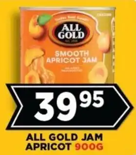 Goal Supermarket All gold jam apricot offer