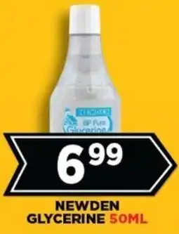 Goal Supermarket Newden glycerine offer