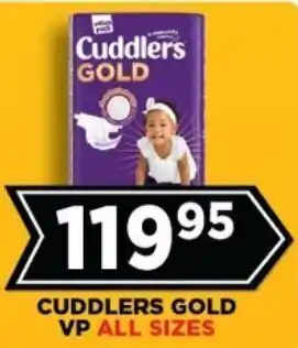 Goal Supermarket Cuddlers gold vp offer