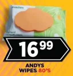 Goal Supermarket Andys wipes offer