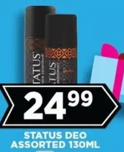 Goal Supermarket Status deo assorted offer