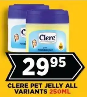 Goal Supermarket Clere pet jelly all variants offer