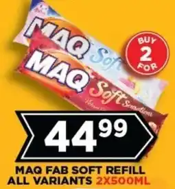 Goal Supermarket Maq fab soft refill all variants offer
