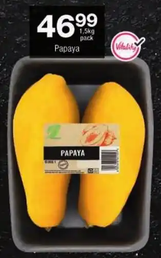 Checkers Papaya offer
