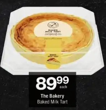 Checkers The Bakery Baked Milk Tart offer