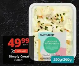 Checkers Simply Great Salad offer