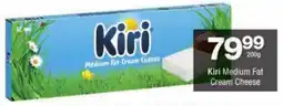 Checkers Kiri Medium Fat Cream Cheese offer
