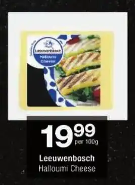 Checkers Leeuwenbosch Halloumi Cheese offer