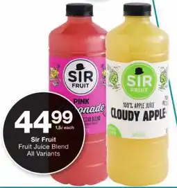 Checkers Sir Fruit Fruit Juice Blend All Variants offer