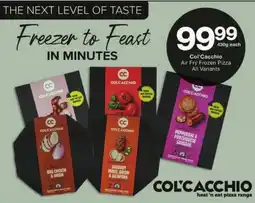 Checkers Col'Cacchio Air Fry Frozen Pizza All Variants offer