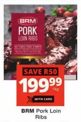 Checkers BRM Pork Loin Ribs offer