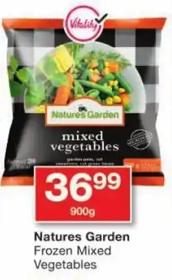 Checkers Natures Garden Frozen Mixed Vegetables offer