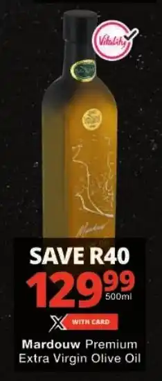 Checkers Mardouw Premium Extra Virgin Olive Oil offer