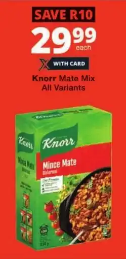 Checkers Knorr Mate Mix All Variants offer
