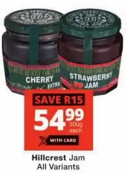 Checkers Hillcrest Jam All Variants offer