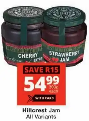 Checkers Hillcrest Jam All Variants offer