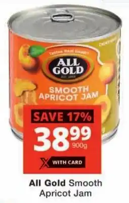 Checkers All Gold Smooth Apricot Jam offer