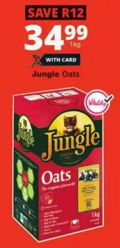 Checkers Jungle Oats offer