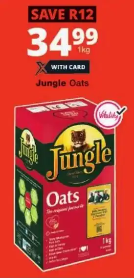 Checkers Jungle Oats offer