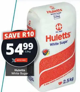 Checkers Huletts White Sugar offer