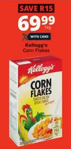 Checkers Kellogg's Corn Flakes offer