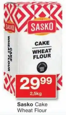 Checkers Sasko Cake Wheat Flour offer