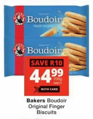 Checkers Bakers Boudoir Original Finger Biscuits offer