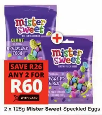 Checkers Mister Sweet Speckled Eggs offer